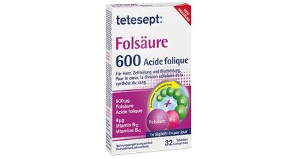 Tetesept Folsäure Tabletten